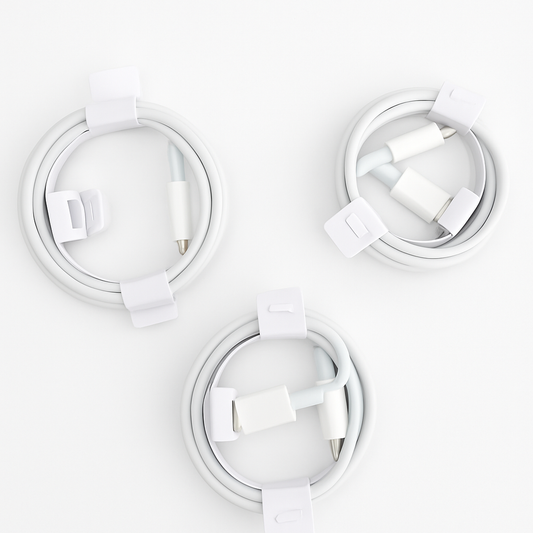 USB-C to USB-C Charging Cable (Pack of 3)