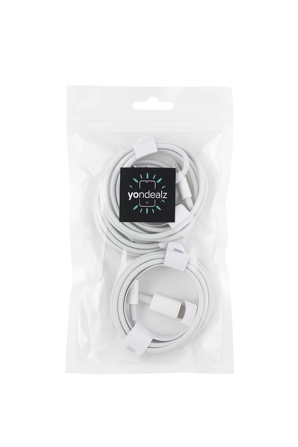 USB-C to USB-C Charging Cable (Pack of 3)
